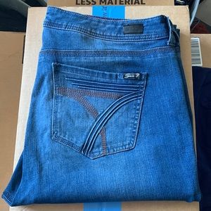 Seven Medium Wash Skinny Jeans